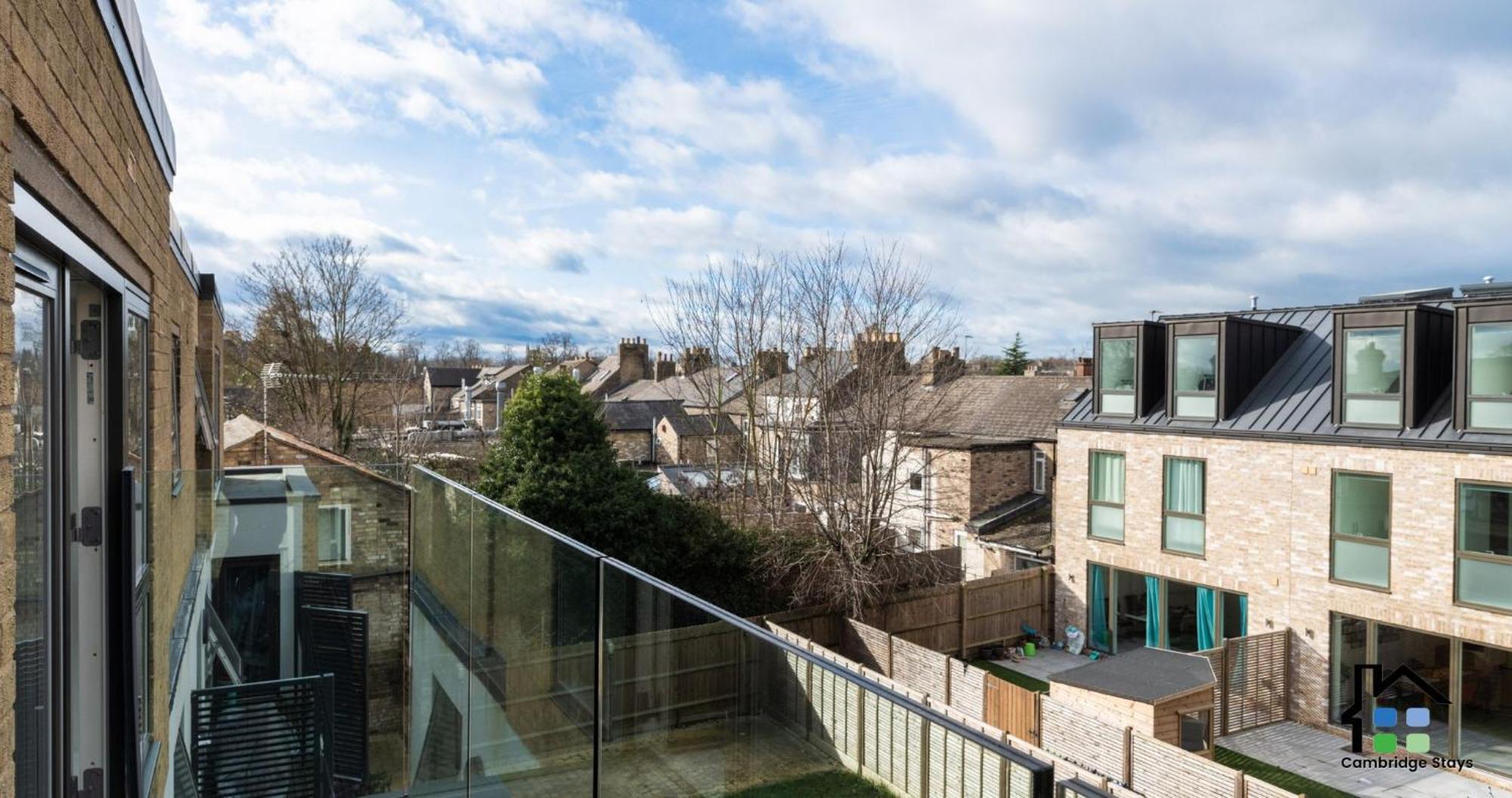 Cambridge Stays Riverside Apart Hotel With 2Br Flats At The City Centre-Parking-Balcony Exteriör bild
